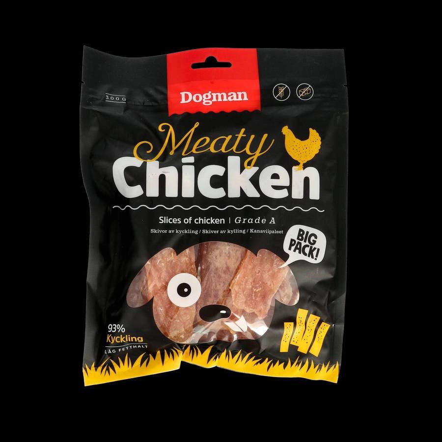 Dogman Meaty Slices Hundgodis – 93 % Kött i Flera Smaker