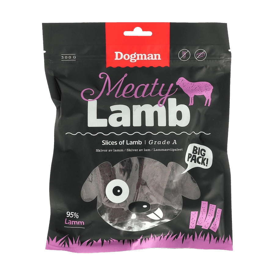 Dogman Meaty Slices Hundgodis – 93 % Kött i Flera Smaker
