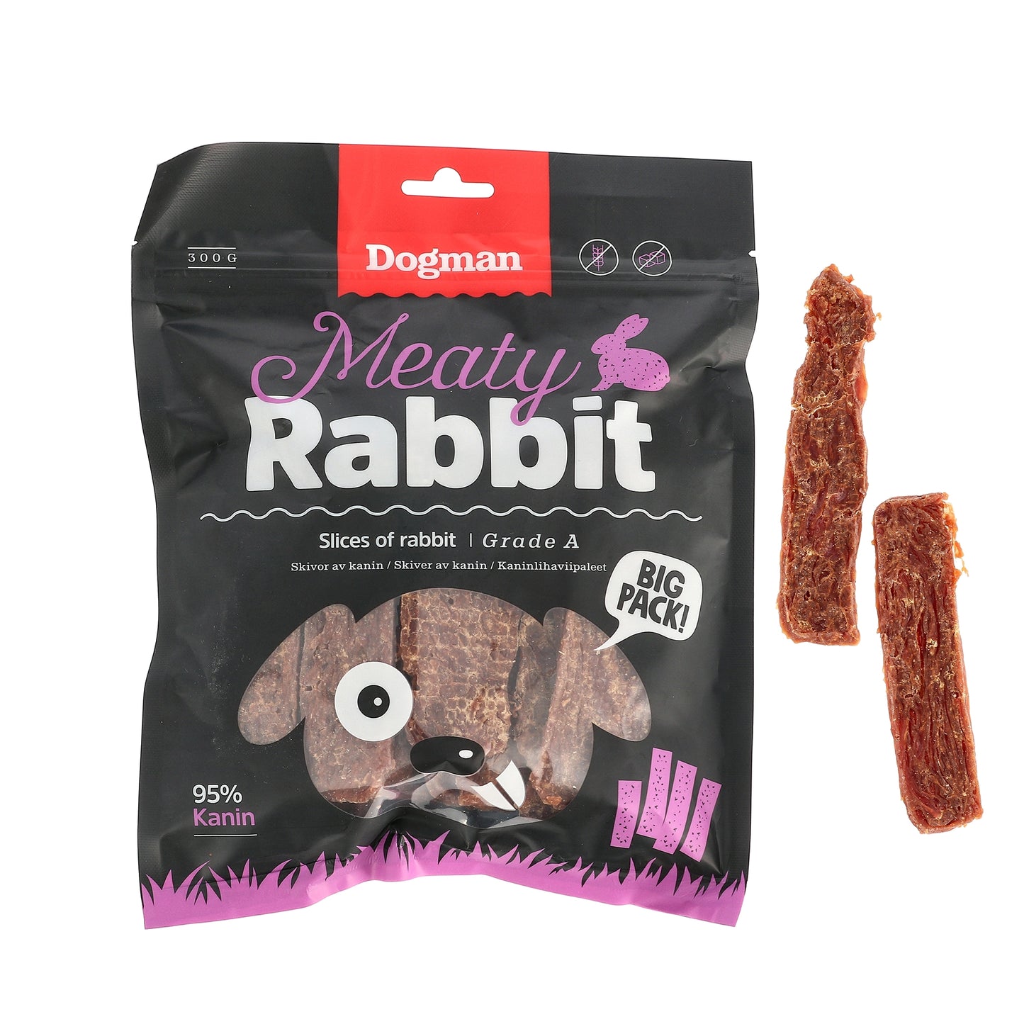 Dogman Meaty Slices Hundgodis – 93 % Kött i Flera Smaker