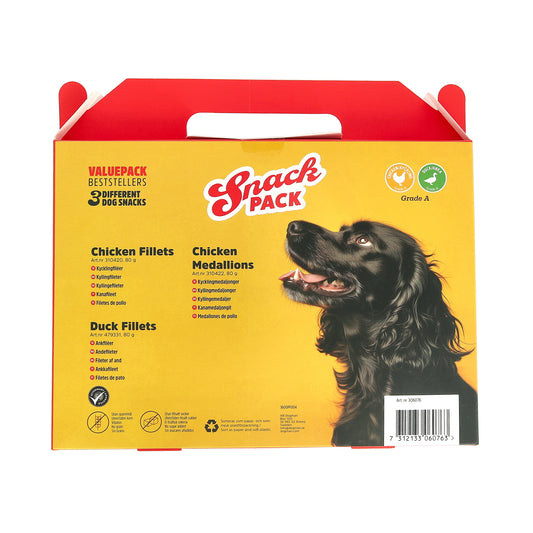 Dogman Bästa Belöningen – Valuebox med 3 sorters filéer för hund