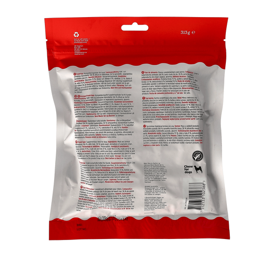 Dogman Chew Sticks – Tuggpinnar med råhud & lammkött (6-pack)