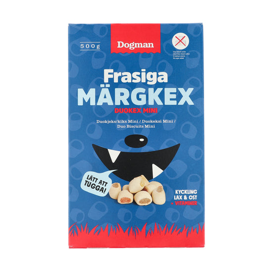 Frasiga Benkex Mini Mix & Märgkex Mini 500g 7 pack