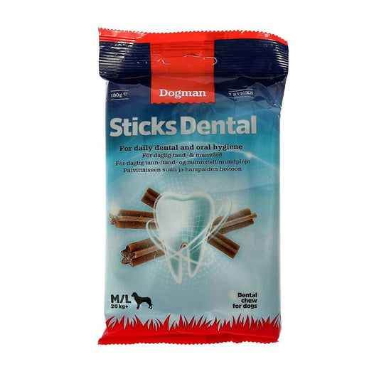 Dogman Dental Sticks – Plackreducerande Tugg