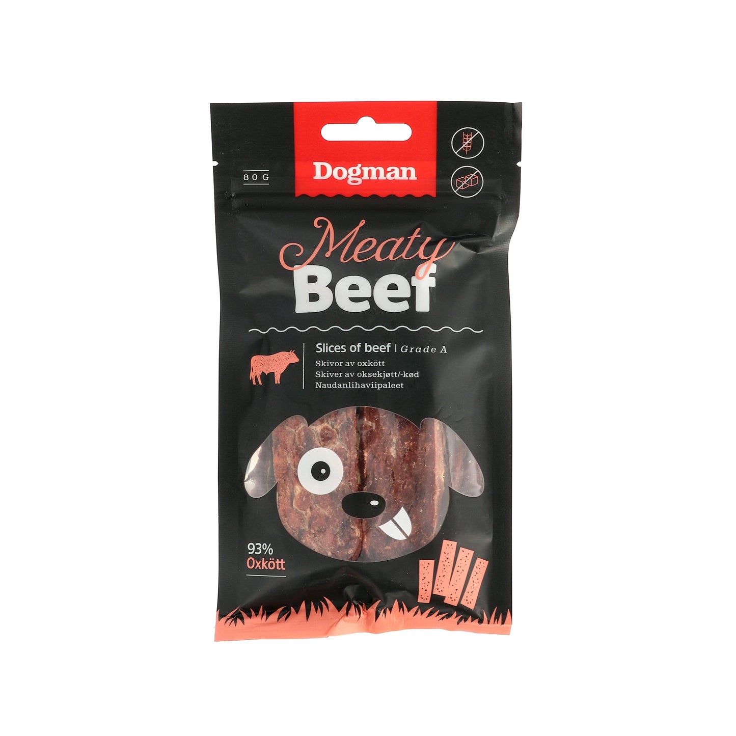 Dogman Meaty Slices Hundgodis – 93 % Kött i Flera Smaker