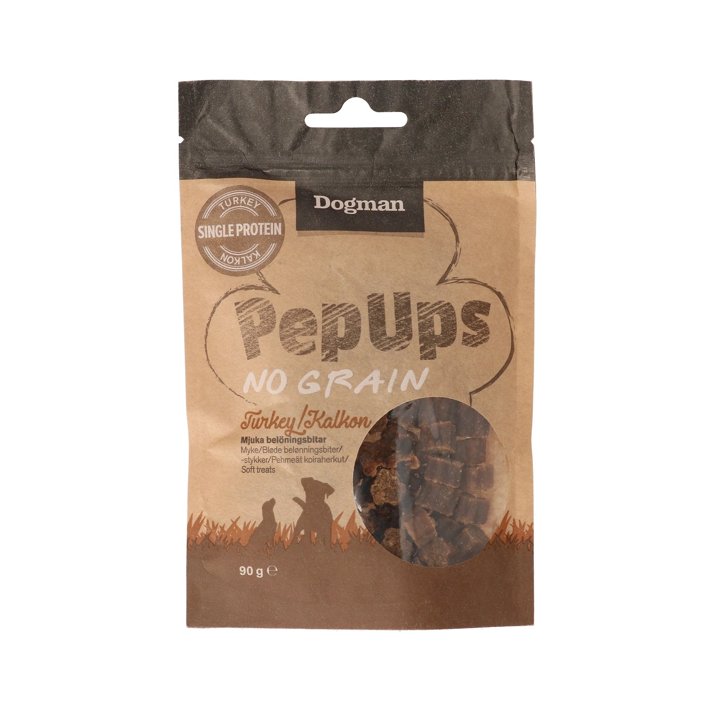 PepUps No Grain – Spannmålsfritt hundgodis 12 pack