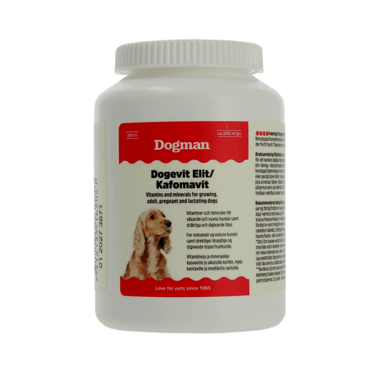 Dogman Dogevit Elit Kafomavit – Multivitamin för vuxna & växande hundar