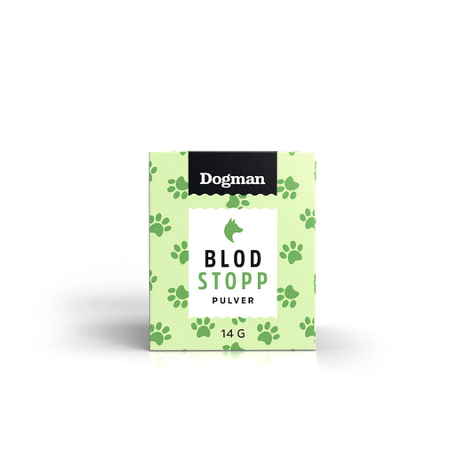 Dogman Blodstopp Pulver 14g – Blodstillande vid kloklippning