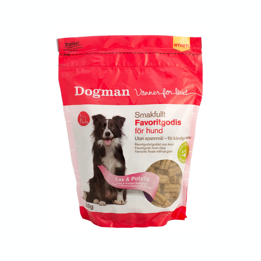 Dogman Favoritgodis Hund – Lax & Potatis 8 pack